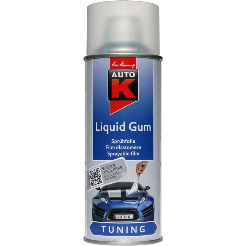 Auto krāsas Auto K Liquid Gum, 0.4 l, caurspīdīga krās.