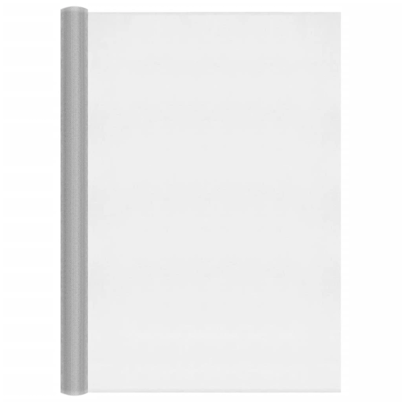 vidaXL siets, alumīnijs, 100x2000 cm, sudraba krāsā