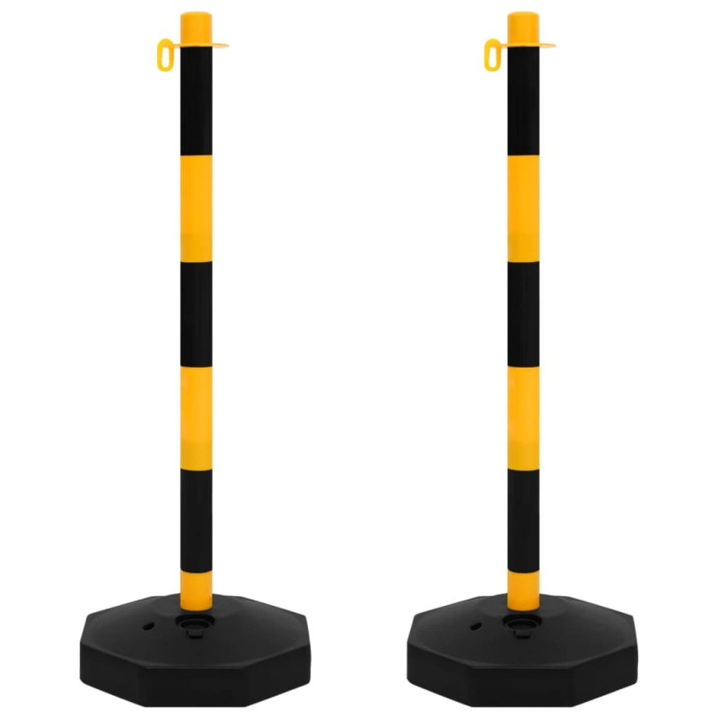 vidaXL ķēdes stabiņu komplekts, 10 m, plastmasas ķēde