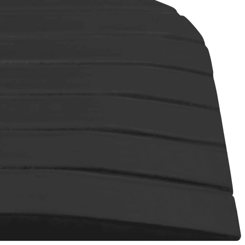 vidaXL apmales rampas, 2 gab., 110x21x2,5 cm, gumija