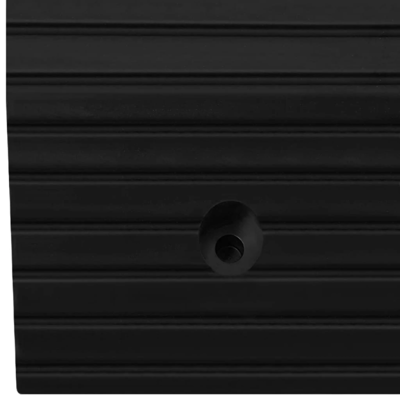 vidaXL uzbraukšanas rampas, 3 gab., 49x40x8 cm, gumija