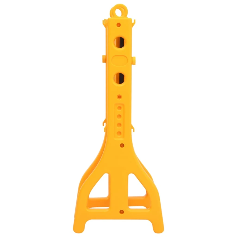 vidaXL satiksmes barjera, salokāma, dzeltena un melna, 250x38x96 cm