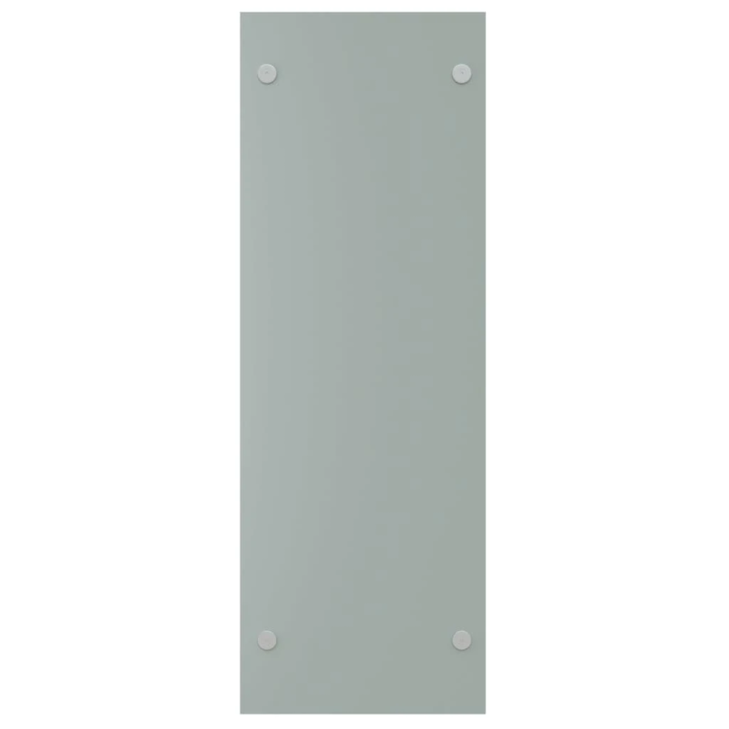 vidaXL malkas uzglabāšanas statīvs, balts, 80x35x100 cm, rūdīts stikls