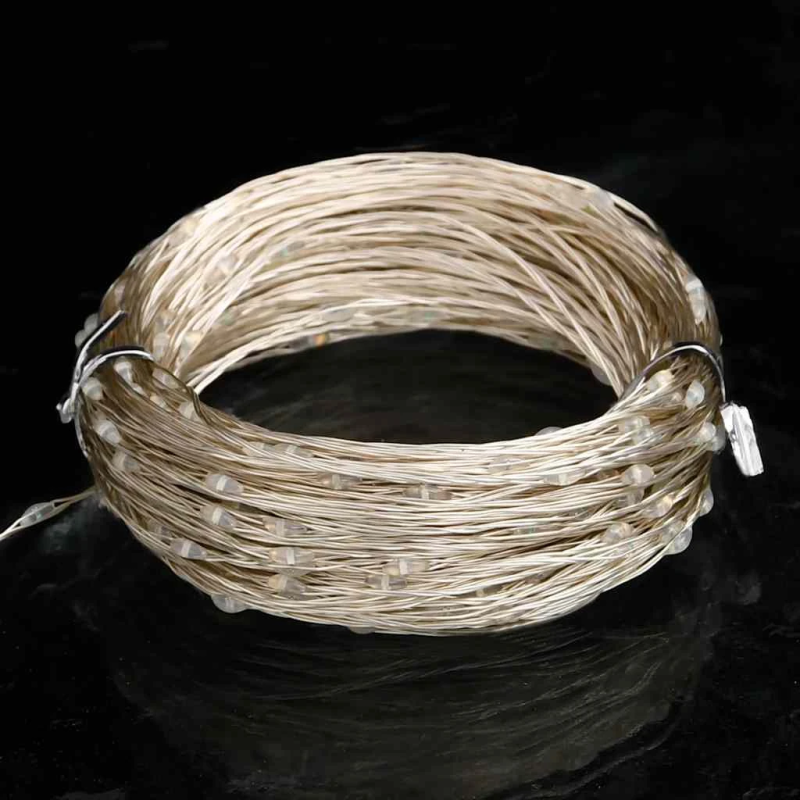 vidaXL LED lampiņu virtene ar 150 LED, zila, 15 m