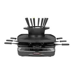 Gastroback 42567 Raclette Fondue Set Family and Friends