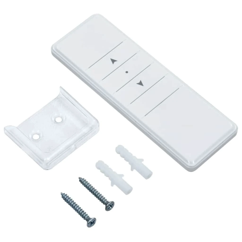 vidaXL izvelkama markīze, LED, vēja sensors, 450x300 cm, zila un balta