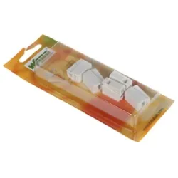 Klemm Wago 224-112, 2x 0,5-2,5 mm², 24 A, valge v., 5 tk