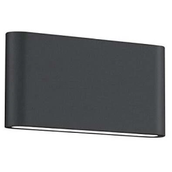 Āra lampa thames ii led 4.5w ip54 melns