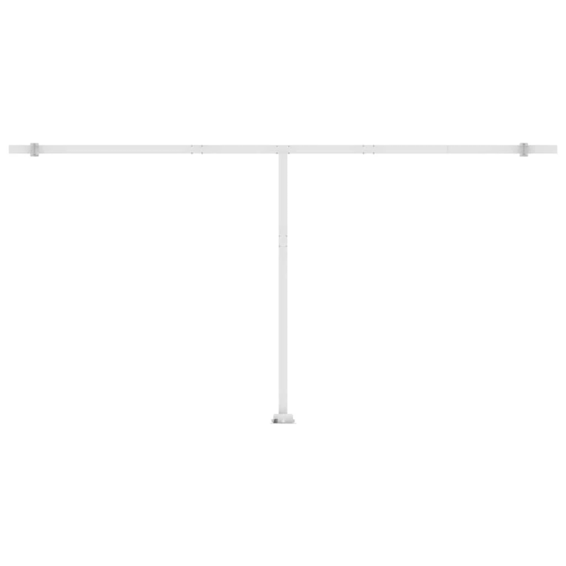 vidaXL izvelkama markīze ar LED, manuāla, 600x300 cm, antracītpelēka