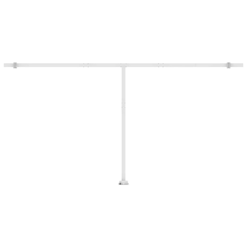 vidaXL markīze ar kātu, 600x300 cm, automātiska, oranža-brūna