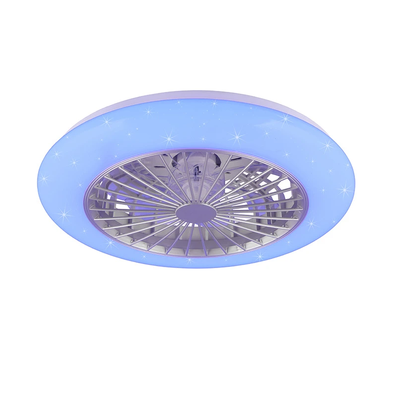 Lampa griestu+ventilat. stralsund pelēka