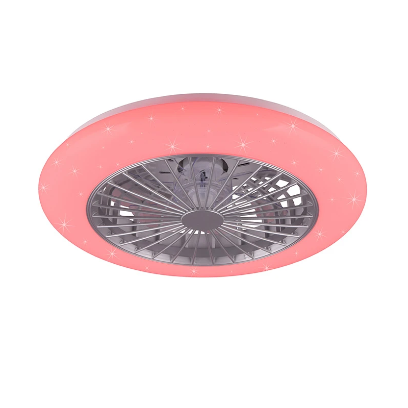 Lampa griestu+ventilat. stralsund pelēka