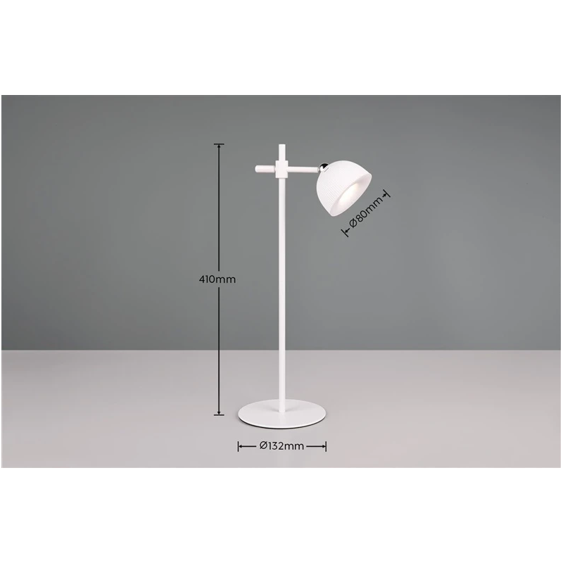 Galda lampa led maxima usb 3000k 3w b.