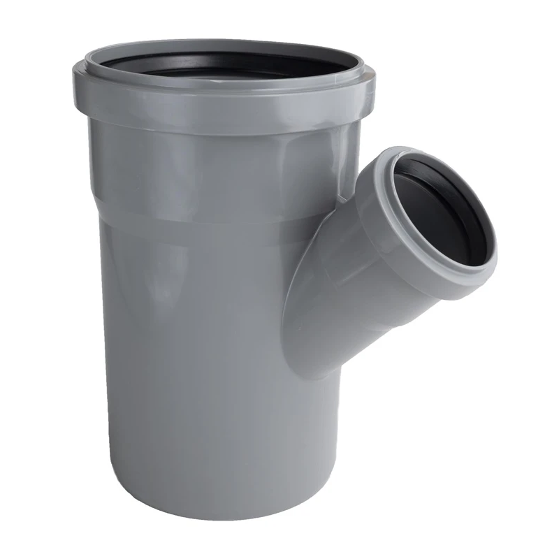 Iekšējās kanalizācijas trīszars HTplus. DIA 75 - 50 mm. 45°