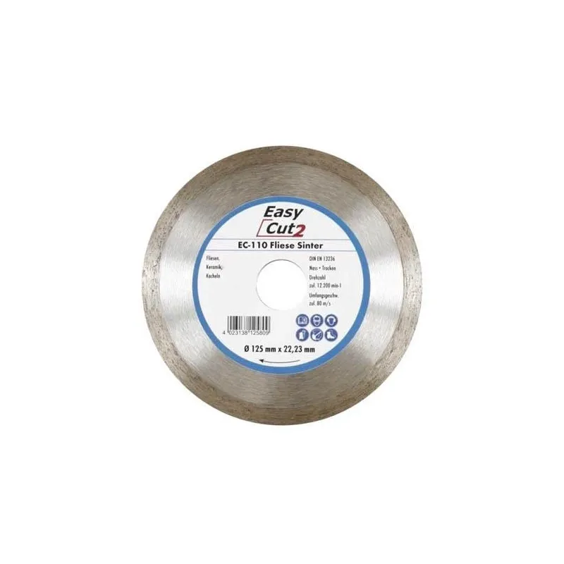 Griešanas asmens Cedima EC-110.1, 115 mm x 22.23 mm x 1.5 mm