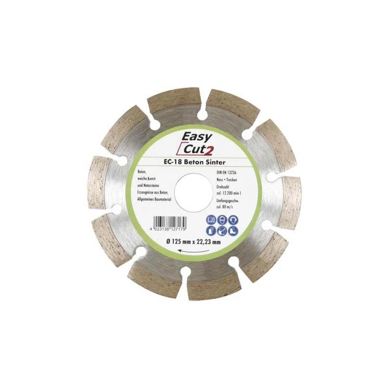 Dimanta griešanas disks Cedima EC-18 115x22.23x1.9mm