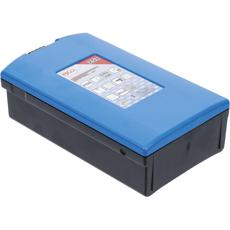 Metāla urbju komplekts HSS - 1 - 13 mm - 25 gab.