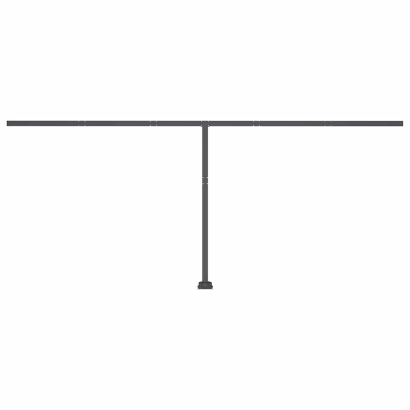 vidaXL izvelkama markīze ar LED, 600x300 cm, manuāla, krēmkrāsas