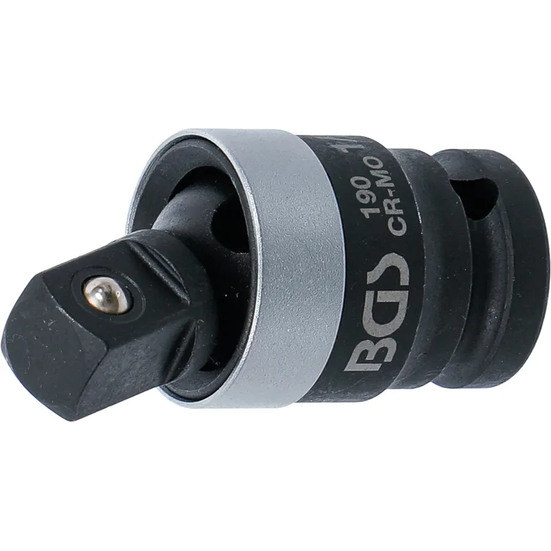 190 Adapteris šarnīrtipa triecien. melna1-2x 1-2 BGS