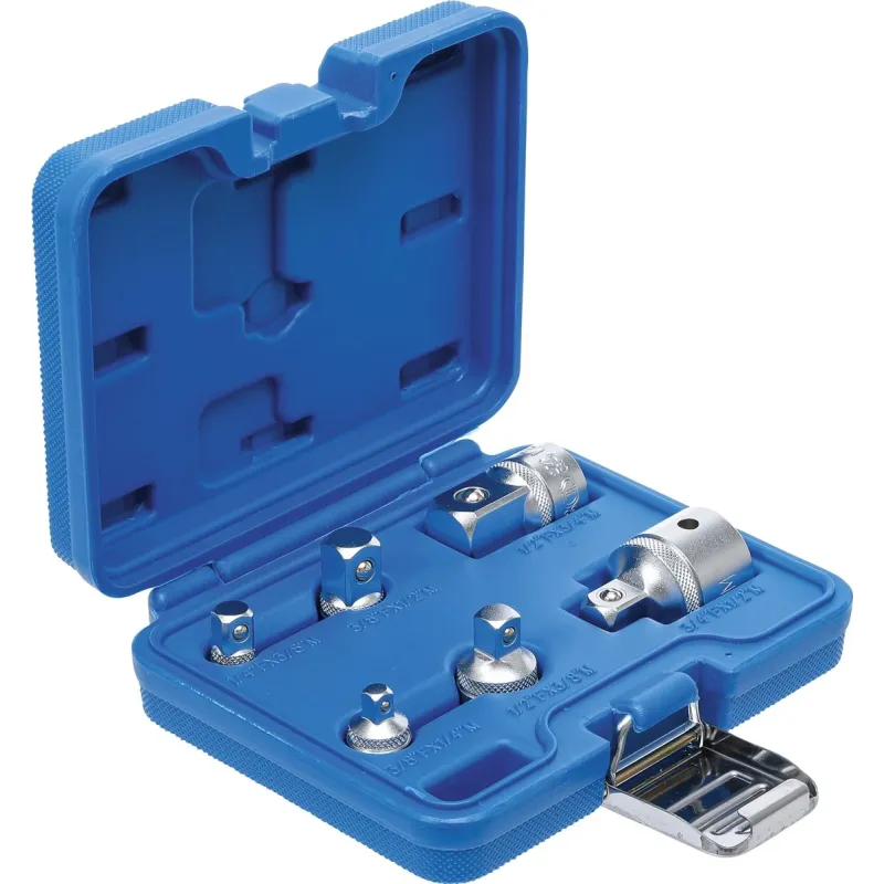 Adapteru komplekts koferī - 6 gab.