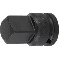 Impact Socket Adaptor - internal square 12.5 mm ,1-2, - external square 20 mm ,3-4,