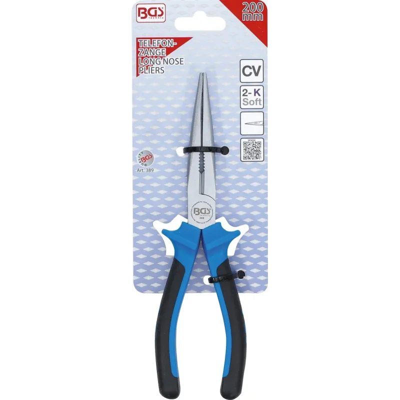 Long Nose Pliers - straight - 200 mm