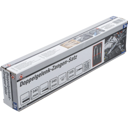 416 dubult-eņģu knaibles kompl. 3gb kraftm.