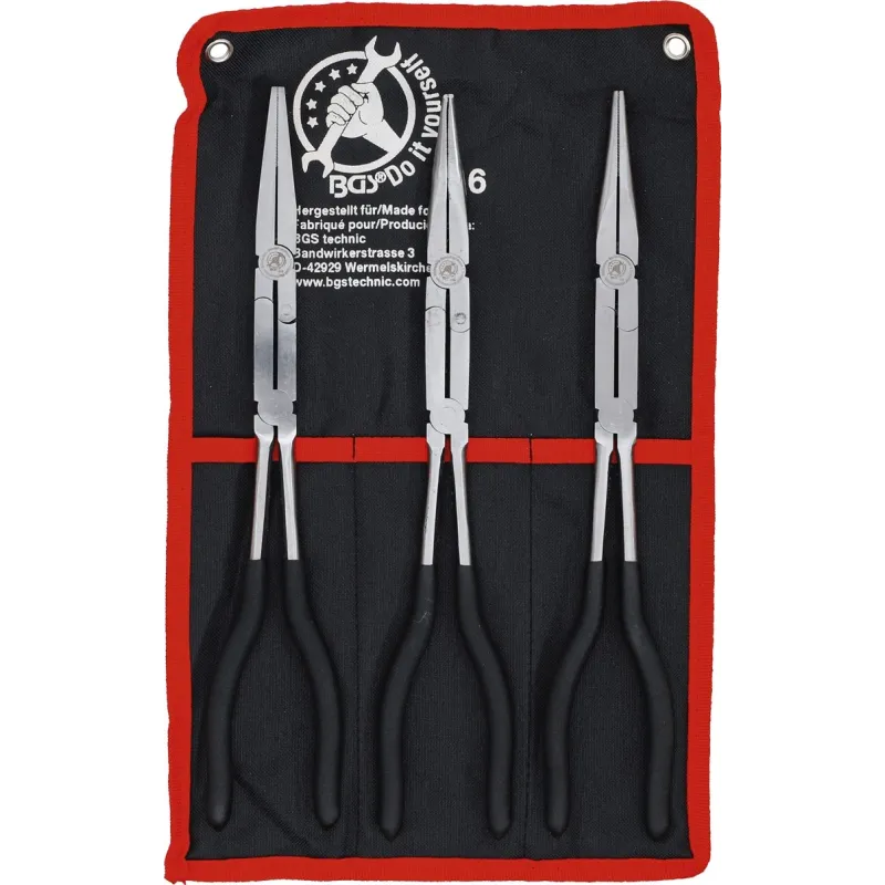 Double Joint Pliers Set - 3 pcs.