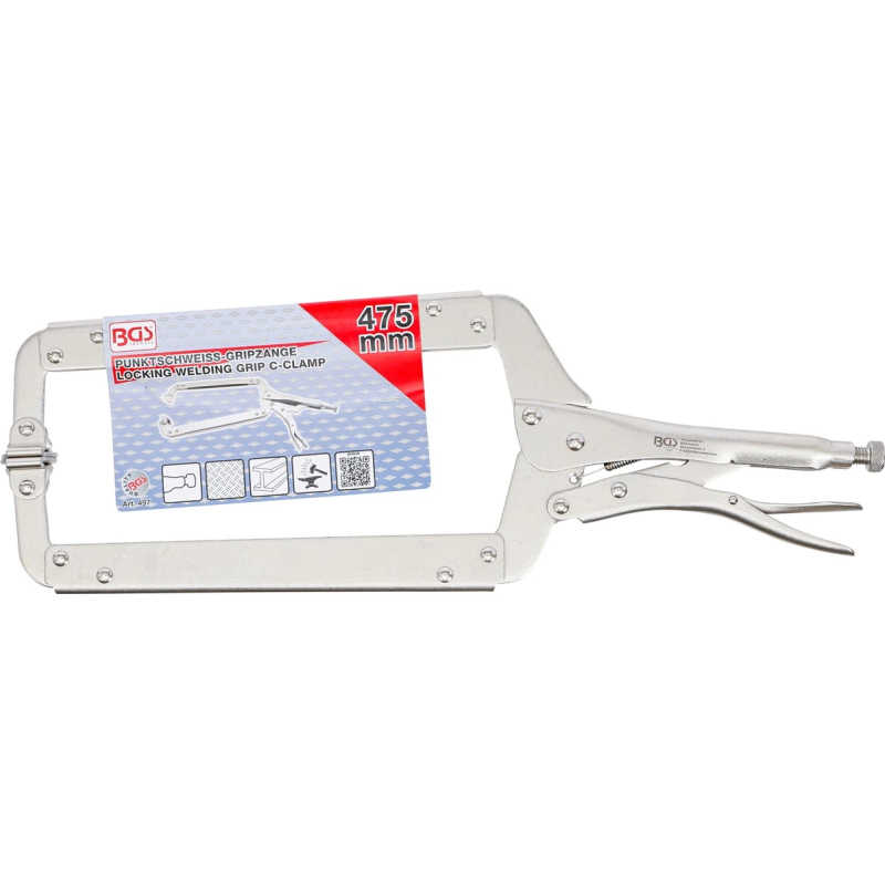 497 Fiksāciju stangas 475mm BGS