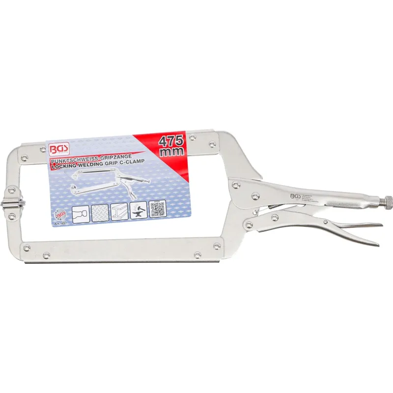 497 Fiksāciju stangas 475mm BGS