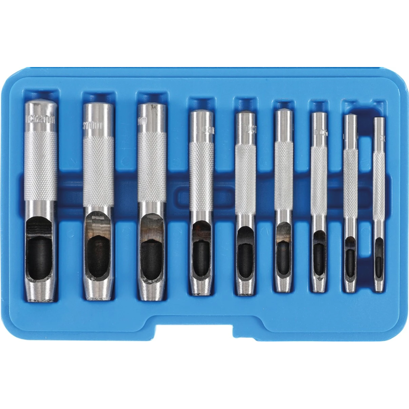 565 BGS Caurumduru komplekts - 3 - 12 mm - 9 gab.