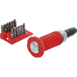 Manual Impact Wrench Set incl. Bits - internal Hexagon 12.5 mm ,1-2, Drive