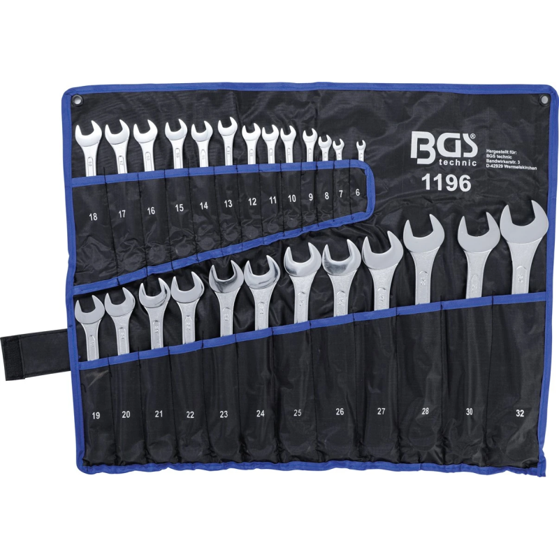 Kombinēto atslēgu komplekts - 6 - 32 mm - 25 gab.