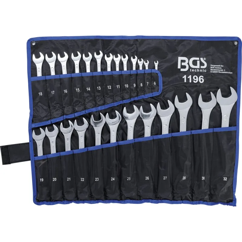 Kombinēto atslēgu komplekts - 6 - 32 mm - 25 gab.