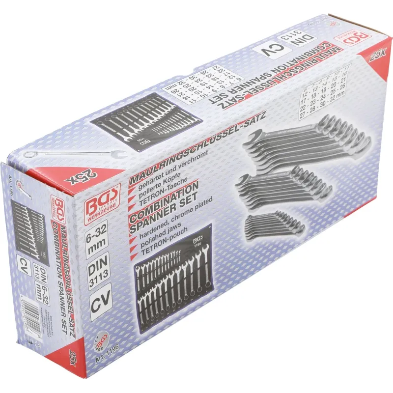 Combination Spanner Set - 6 - 32 mm - 25 pcs.