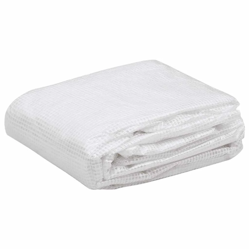 vidaXL siltumnīcas rezerves pārsegs, 9 m², 3x3x2 m, caurspīdīgs