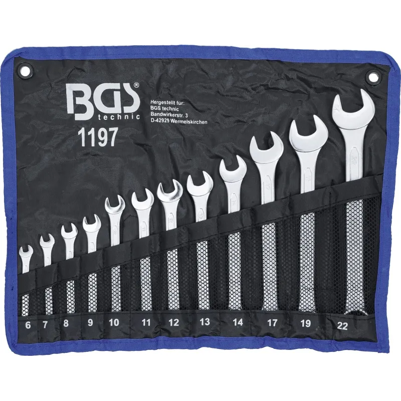 Combination Spanner Set - 6 - 22 mm - 12 pcs.