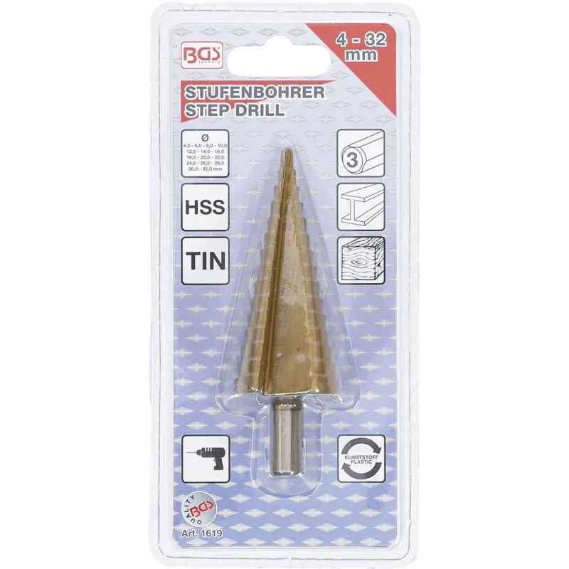 Pakāpjurbis - 4 - 32 mm