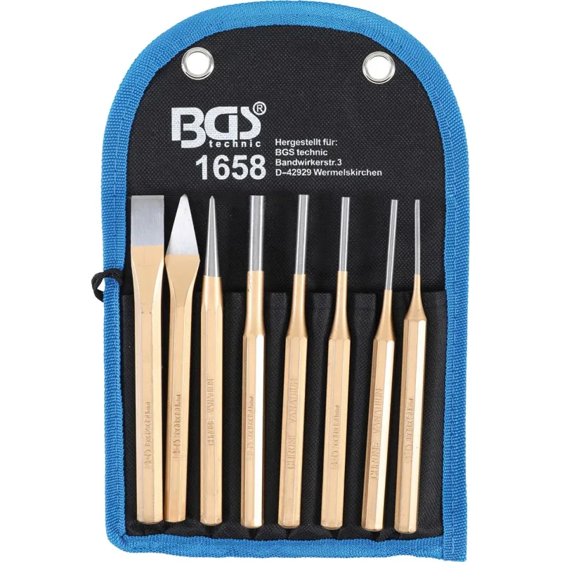 Punktsišu komplekts 150 mm - 8 gab.