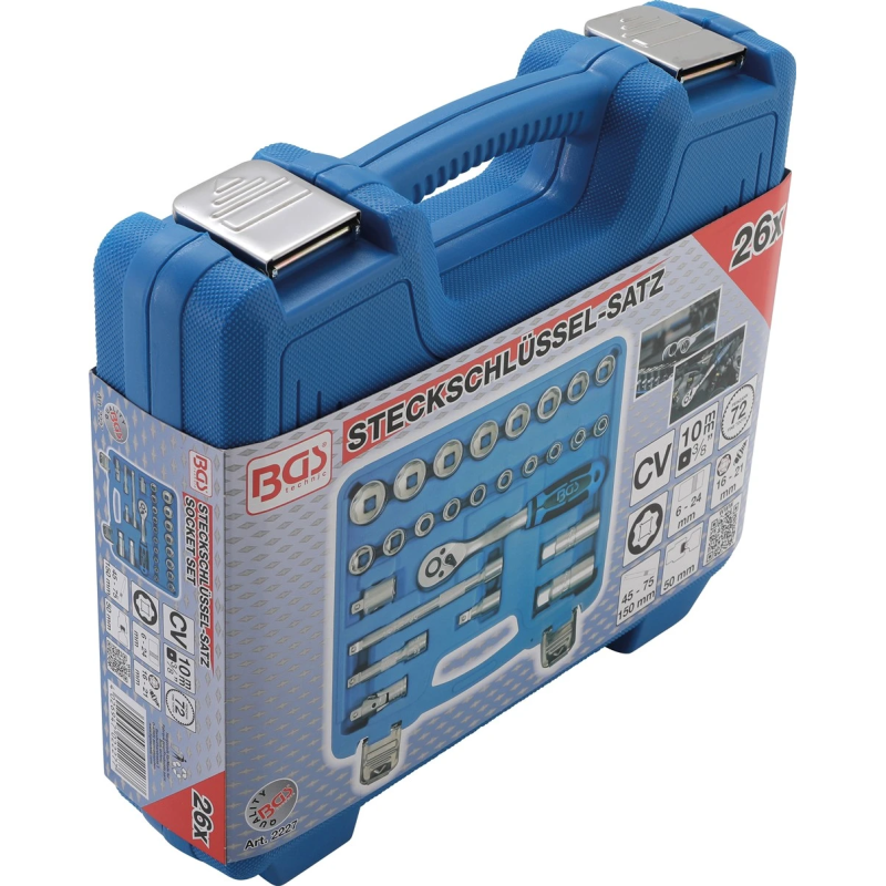 Muciņu komplekts - 3-8" savienojums - 26 gab.