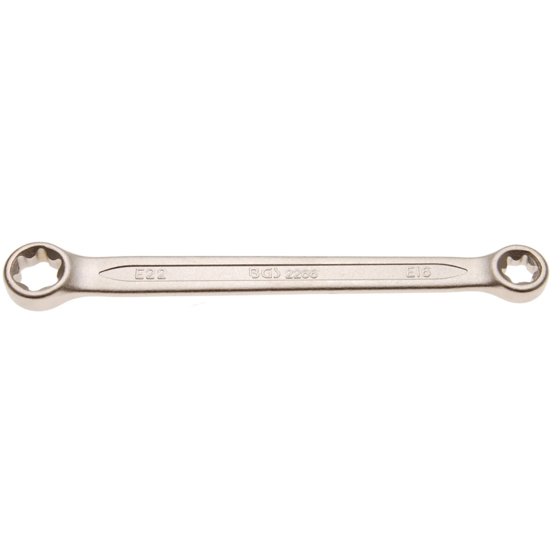 2266 Dubultā gredzena atslēga E16-E22