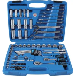 Socket Set - 6.3 mm ,1-4, - 10 mm ,3-8, Drive - 92 pcs.