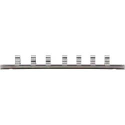 Socket Rail with 7 Clips - 6.3 mm ,1-4,