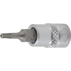 Bit Socket - 6.3 mm ,1-4, Drive - T-Star tamperproof ,for Torx, T10