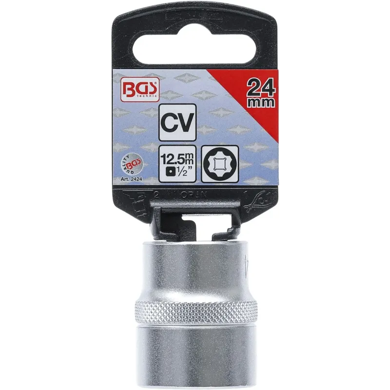 Socket, Super Lock - 12.5 mm ,1-2, Drive - 24 mm
