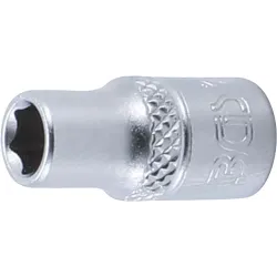 Socket, Hexagon - 6.3 mm ,1-4, Drive - 6 mm