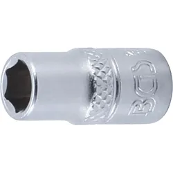 Socket, Hexagon - 6.3 mm ,1-4, Drive - 7 mm