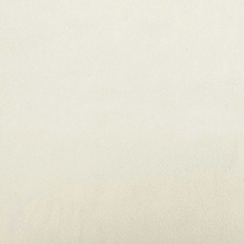 vidaXL atpūtas krēsls, krēmbalts samts