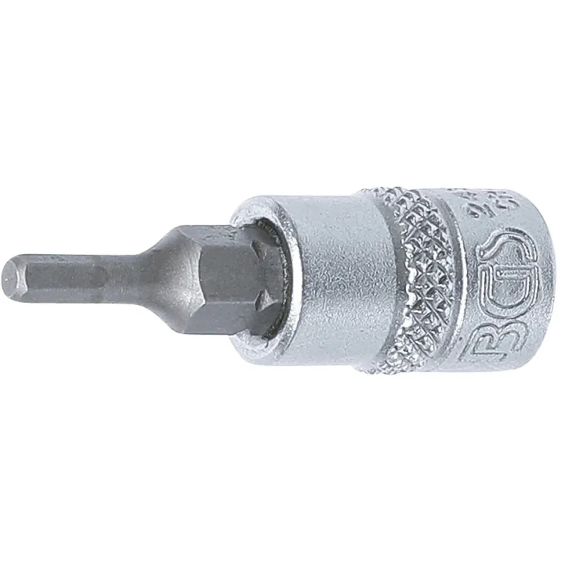 Skrūvgriežu uzgalis muciņā - 3 mm Uzgalis - 1-4 Stiprinājums