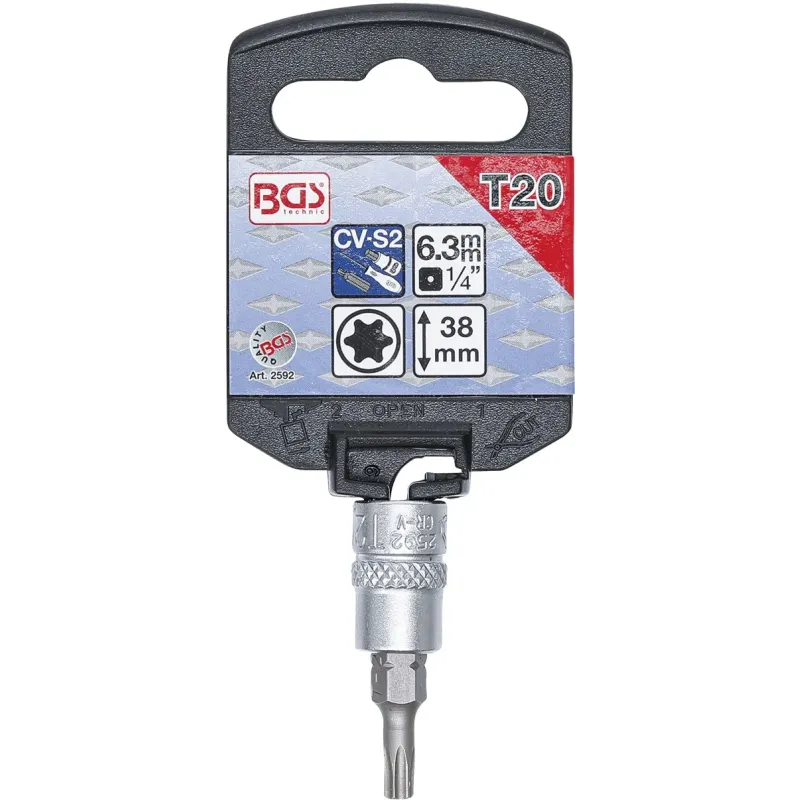 2595 BGS T20 T-STAR torx muciņa 1-4